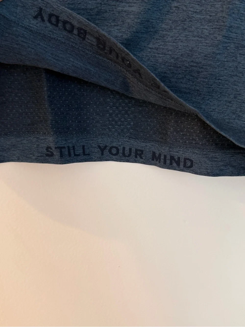 lululemon short sleeve swiftly tech crew in navy blue